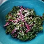 Kale Salad with Tahini dressing